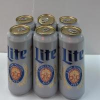 Miller Lite | 6Pk-16Oz Can Beer, 4.2% Abv · 