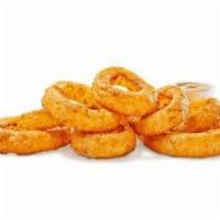 Beer-Battered Onion Rings - Regular · THICK-CUT ONION RINGS / BEER BATTER / SOUTHWESTERN RANCH.