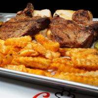 2Pc Fried Granny'S Pork Chop Basket · Tendor Pork Chops Seasoned with Granny's Cajun Seasoning Blend. Served with Texas Toast and ...