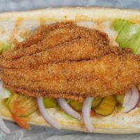 Shrimp Po Boy · Fried Shrimp Seasoned with Granny's Cajun Seasoning Blend served in a Hoagie with Includes l...