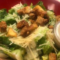 Hail Caesar Salad · Romaine lettuce with Parmesan cheese, croutons and Caesar dressing