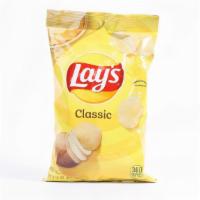 Lays Potato · 2.25 oz. It all starts with farm-grown potatoes, cooked and seasoned to perfection. So every...