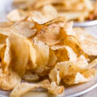 House-Made Chips · House-made seasoned potato chips (recommended for delivery).