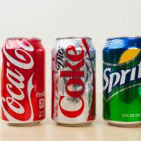 Soda · Choose Barq's Root Beer, Coke, Coke Zero, Dr Pepper, Minute Maid Lemonade, or Sprite