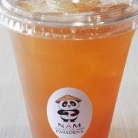 Passion Fruit Tea · Refreshing passion fruit flavored iced tea (sweet)