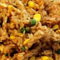 Fried Rice · Choice of two Chicken, Beef, Turkey, Fish.