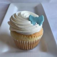 Plain Jane Cupcake · White Cake and White Icing