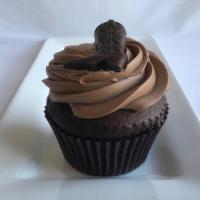 Gf Johnny Cash Cupcake · Gluten Free Chocolate Cake and Chocolate Icing
