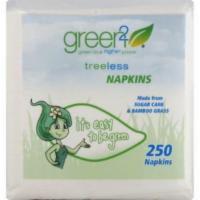 Green 2 Treeless Napkins (250 Count) · 
