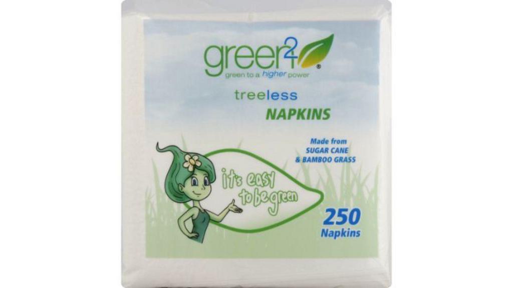 Green 2 Treeless Napkins (250 Count) · 