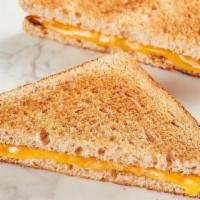 Kid'S Cheese Toastie · All-natural cheddar cheese on toasted wheat bread.