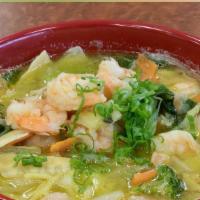 Fresh Seafood Ramen · Top menu items. Mixed seafood, shrimp, vegetable, green onion, and sesame.