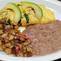Omelet · Make your own omelet.
Protein choices: Chorizo, ham, and bacon
Veggies: Bell pepper, Onions,...