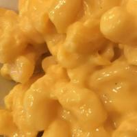 Kid'S Mac Attack · Double Portion of Mac & Cheese w/ German Sausage
