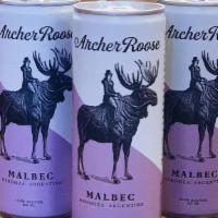 Archer Roose Malbec · Mendoza, Argentina
13.5% Alcohol
Canned