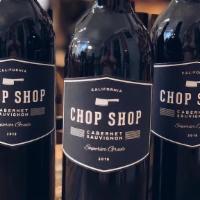 Chop Shop Cabernet Sauvignon · Sonoma, California
14% Alcohol
Corked 
Sustainably Farmed 

TASTING NOTES: TASTING NOTES OF ...
