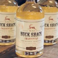 Buck Shack Chardonnay · Lake County, California
13.9% Alcohol
Corked 
Aged in a Bourbon Barrel 

Classic Chardonnay ...