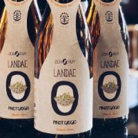 Landae Pinot Grigio (Orange Wine)  · Product of Italy 
13% Alcohol
Corked 
Orange Wine
Vegan 
Cerified Organic 
Low Sulfite 
Sust...