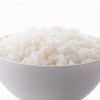 Steamed Rice · Steamed rice.