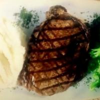 14 Oz. Ike'S Rib Eye · Juicy, thick cut, grilled to your taste. Served with your choice of sides. Add 5 grilled or ...