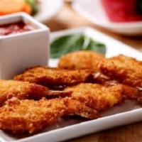 Breaded Fried Shrimp · Lightly seasoned, hand breaded jumbo shrimp fried to a crispy golden brown and served with f...