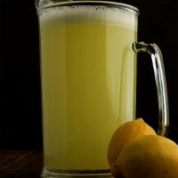 Lemonade Pitcher · Made from freshly squeezed lemon juice.