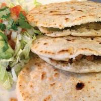 Gordita Meal · 2 Gorditas with your choice of meat, and Mexican salad.