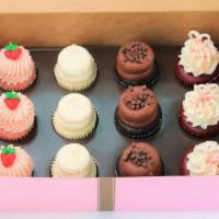 Best Sellers Mini Box (12) · Our mini cupcakes are perfect for celebrating any occasion or any day that ends in y!  Flavo...