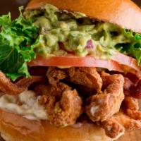 Chipotle Tenders Sub Sandwich · Mouthwatering Sub sandwich made with 2 Hot Tenders coleslaw spread, cheese, pickles, and Chi...