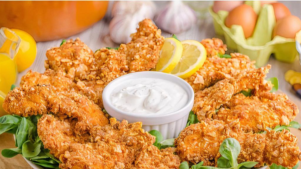 Ranch Chicken Tenders · Delicious Chicken Tenders served A la carte, with a side of Ranch sauce. Served to customer's preference of spiciness.