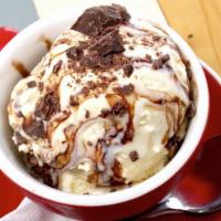 Ice Cream (Häagen-Dazs)  · Two scoops.