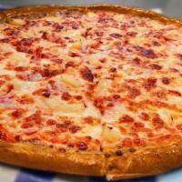 10'' Small Hawaiian Pizza · Topped with ,Canadian Bacon & Pineapple.