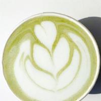 Matcha Latte · Organic matcha (green tea powder) with textured whole milk. (12 oz.)