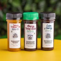 Allergy Relief Elixir Shot - 2 Oz.  · Seasonal allergy relief. Builds immunity while relieving symptoms of itchy throat, watery ey...