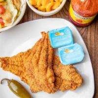 3 Piece Catfish Dinner · Crispy fried or grilled whole catfish fillets. Served with Texas toast and french fries. Cho...