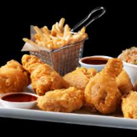 10 Wings · 10 crispy chicken wings. Includes 2 dipping sauces. Served with or without sides. Make it a ...