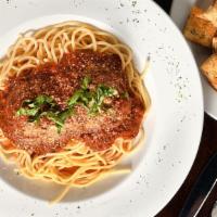 Spaghetti & Meatballs · (490 cal).