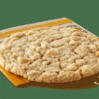 Lemon Cheesecake Cookie · Zesty lemon cookie with bits of real cheesecake. Baked fresh daily.