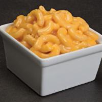 Mac N Cheese With Bacon & Cheddar · Serves 1-Pound of Mac N Cheese, Bacon Bits & Cheddar Cheese