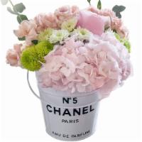 Medium Size Pail Arrangement · Beautiful flower arrangement in reusable pail.
