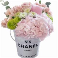 Small Pail Arrangement · Beautiful flower arrangement in a reusable pail.  (Medium size pictured)