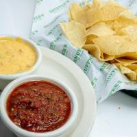 Chips + Queso + Salsa · Chips, Queso & Salsa