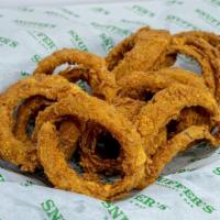 Onion Rings - Small · Hand-batered in house big crispy onion rings