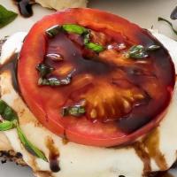 Grilled Chicken Capreese · *Grilled Chicken Breast melted Fresh Mozzarella on top, Pesto sauce, Balsamic Vinegar and Fr...
