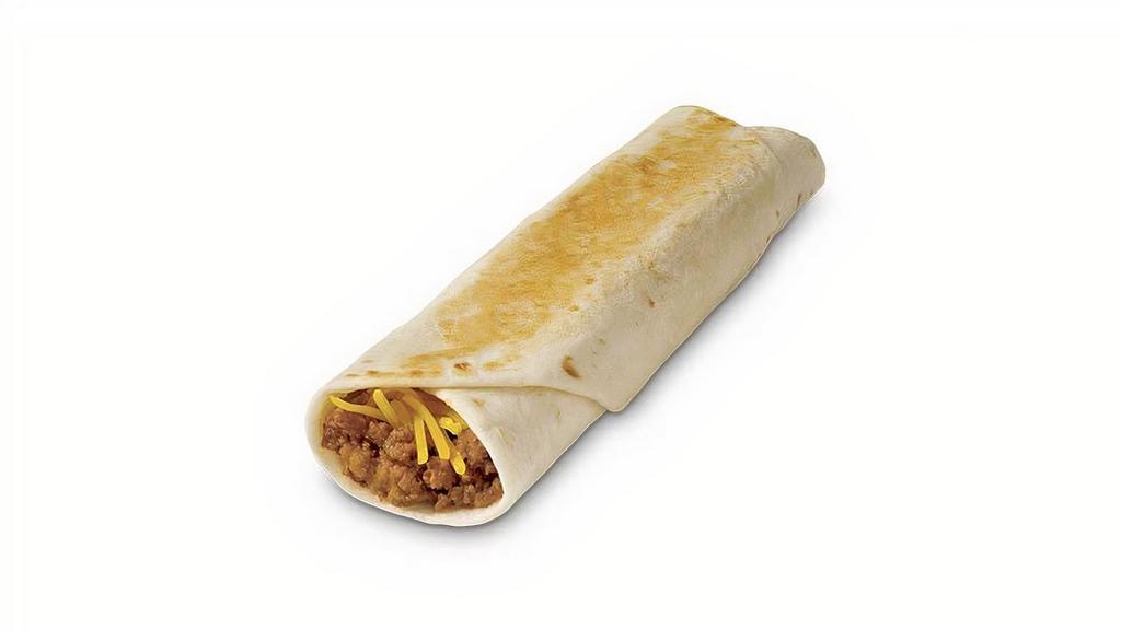 Grilled Beef Taco Rollup · Beef, melted cheese, wrapped in a grilled flour tortilla.