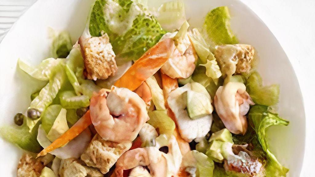 Salad With Seafood · Fish or shrimp.
