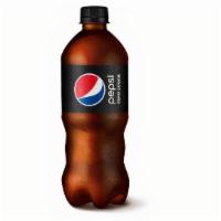 Pepsi Zero Sugar - 20Oz Bottle · Real cola taste, with a refreshing pop of sweet, fizzy bubbles without sugar