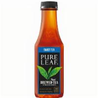 Pure Leaf - Sweet Tea - 18.5Oz Bottle · Freshly picked tea leaves sweetened with real sugar for a delicious fresh-brewed taste