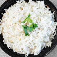 Rice · Vegan. Plain boiled white rice.