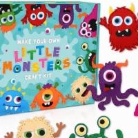 Make Your Own Monster Kit · Kit includes all you need to make 12 little monsters.  Great for ages 7+